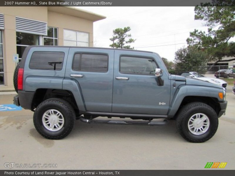 Slate Blue Metallic / Light Cashmere/Ebony 2007 Hummer H3