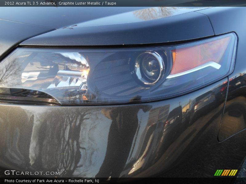 Graphite Luster Metallic / Taupe 2012 Acura TL 3.5 Advance