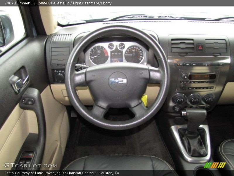 Slate Blue Metallic / Light Cashmere/Ebony 2007 Hummer H3