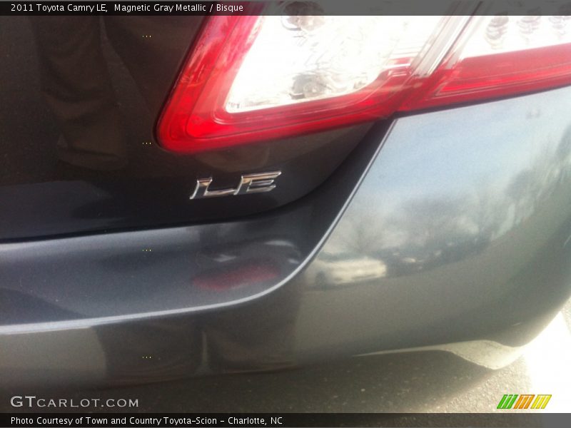 Magnetic Gray Metallic / Bisque 2011 Toyota Camry LE