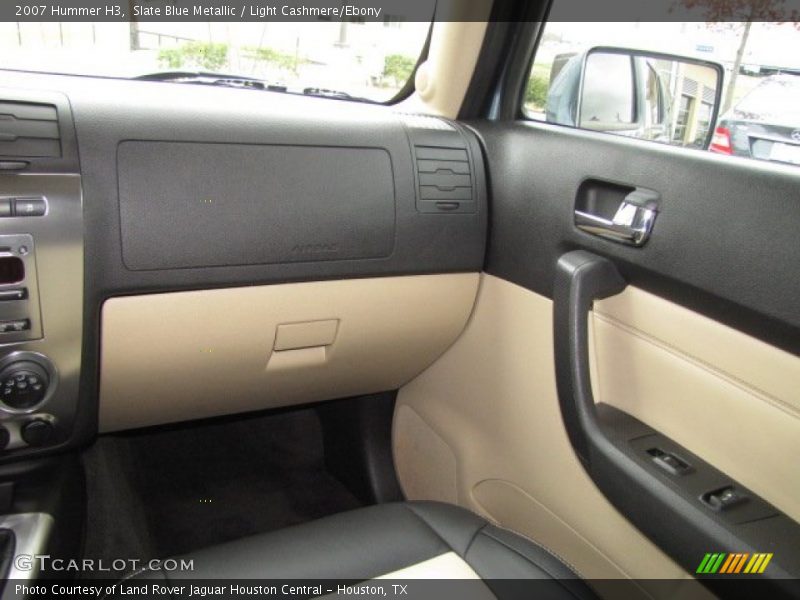 Slate Blue Metallic / Light Cashmere/Ebony 2007 Hummer H3