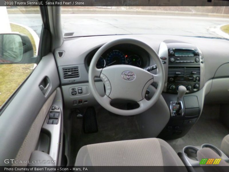 Salsa Red Pearl / Stone 2010 Toyota Sienna LE