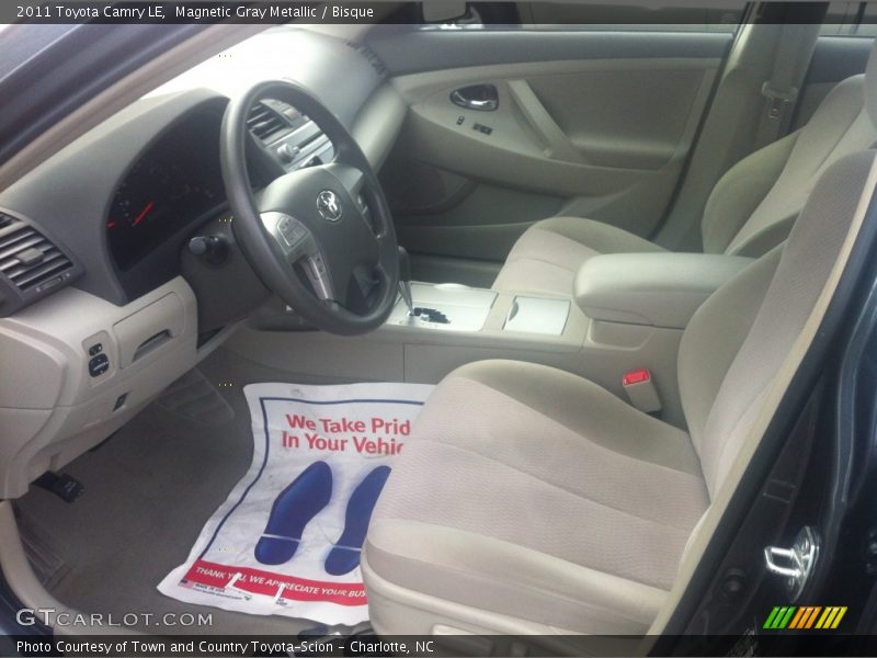 Magnetic Gray Metallic / Bisque 2011 Toyota Camry LE