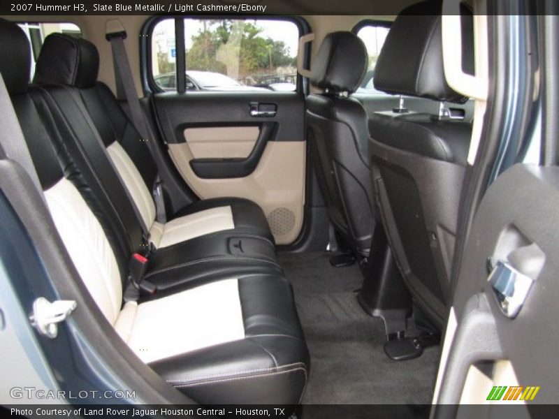 Slate Blue Metallic / Light Cashmere/Ebony 2007 Hummer H3