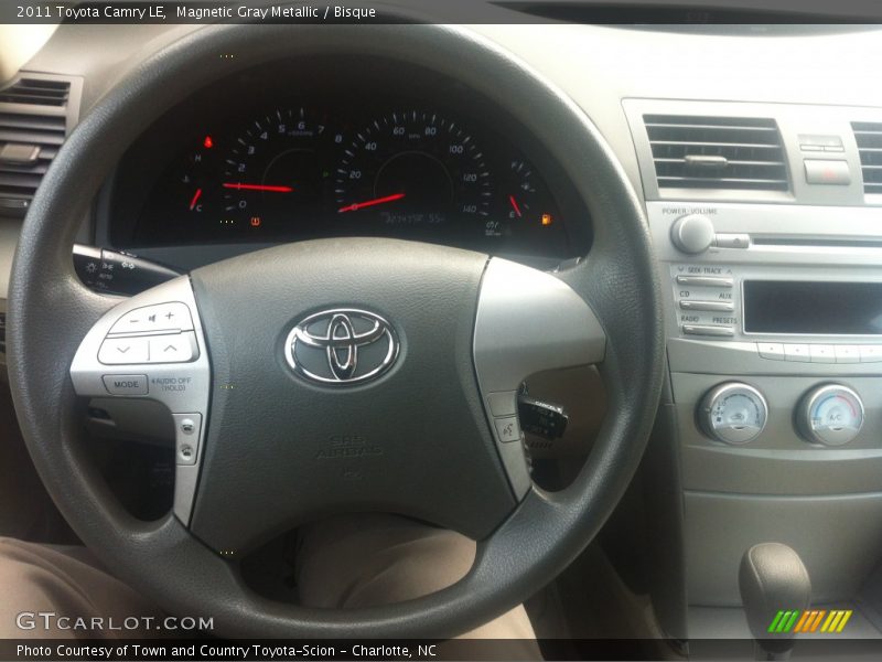 Magnetic Gray Metallic / Bisque 2011 Toyota Camry LE