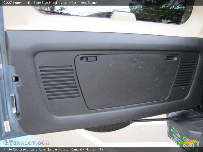 Slate Blue Metallic / Light Cashmere/Ebony 2007 Hummer H3
