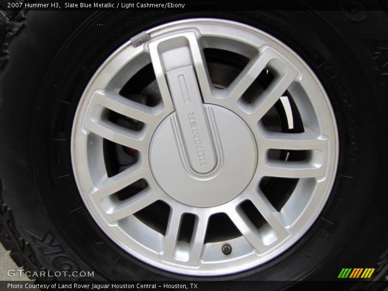 Slate Blue Metallic / Light Cashmere/Ebony 2007 Hummer H3
