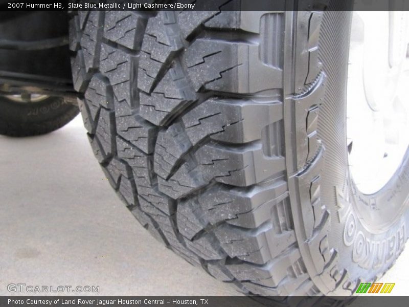 Slate Blue Metallic / Light Cashmere/Ebony 2007 Hummer H3