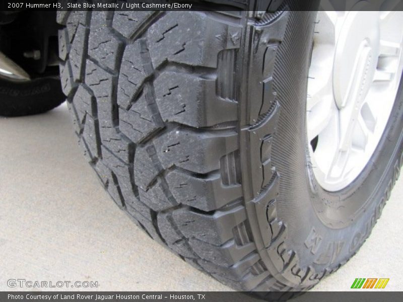 Slate Blue Metallic / Light Cashmere/Ebony 2007 Hummer H3