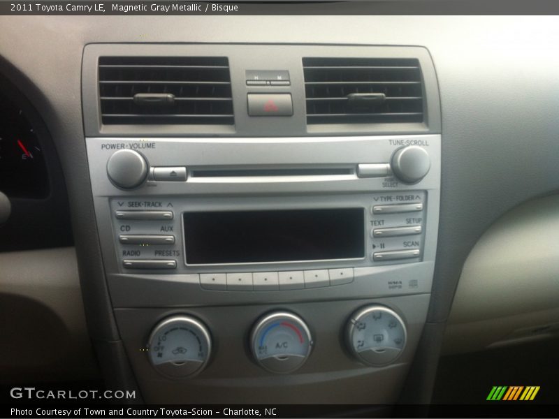 Magnetic Gray Metallic / Bisque 2011 Toyota Camry LE