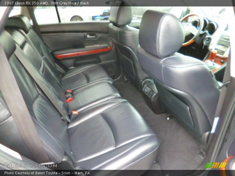Flint Gray Mica / Black 2007 Lexus RX 350 AWD