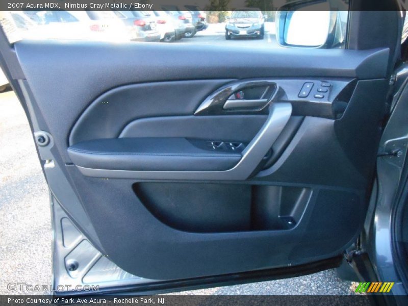 Nimbus Gray Metallic / Ebony 2007 Acura MDX