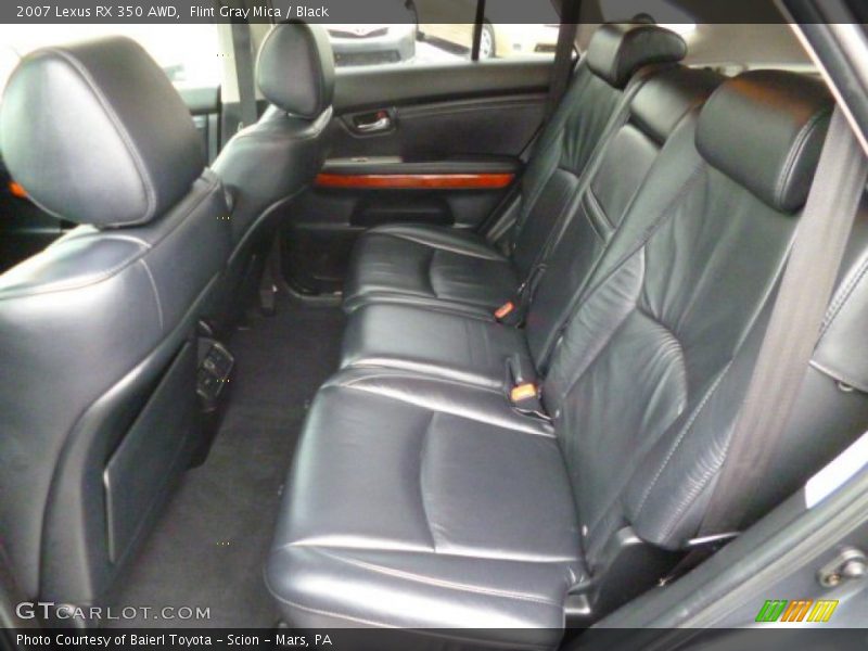 Flint Gray Mica / Black 2007 Lexus RX 350 AWD