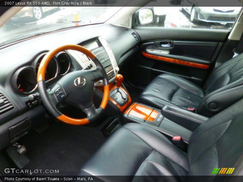 Black Interior - 2007 RX 350 AWD 