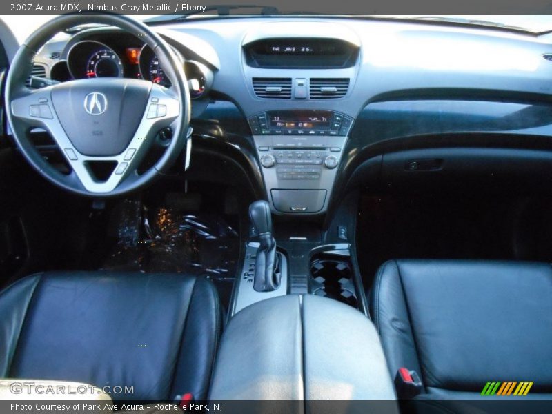 Nimbus Gray Metallic / Ebony 2007 Acura MDX