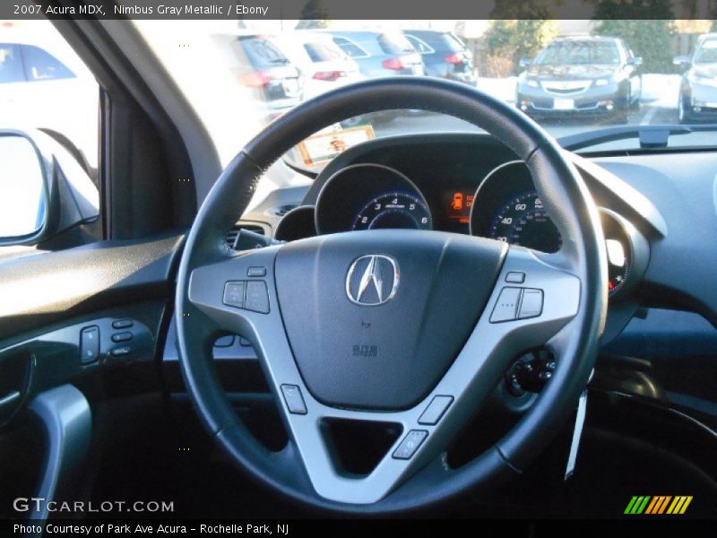 Nimbus Gray Metallic / Ebony 2007 Acura MDX
