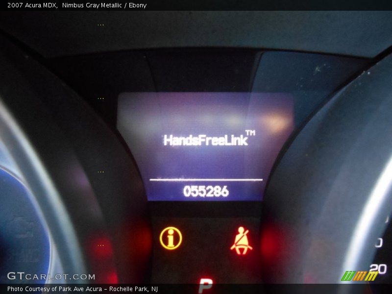 Nimbus Gray Metallic / Ebony 2007 Acura MDX