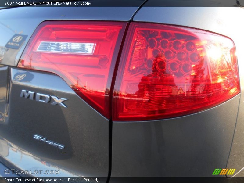 Nimbus Gray Metallic / Ebony 2007 Acura MDX