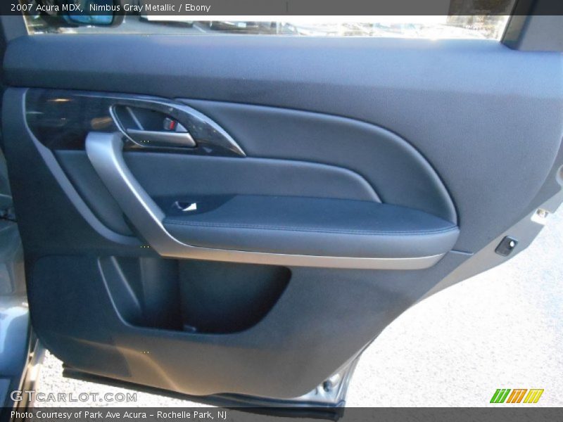 Nimbus Gray Metallic / Ebony 2007 Acura MDX
