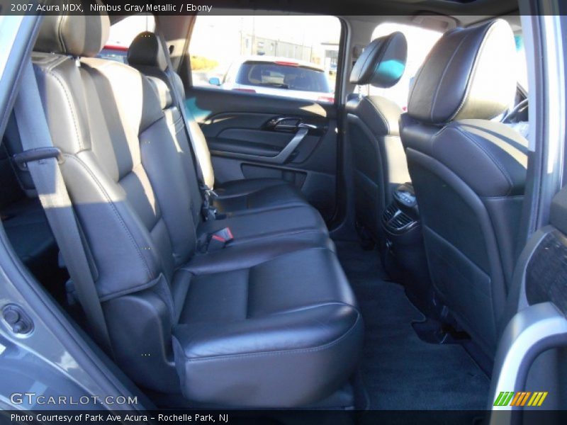 Nimbus Gray Metallic / Ebony 2007 Acura MDX