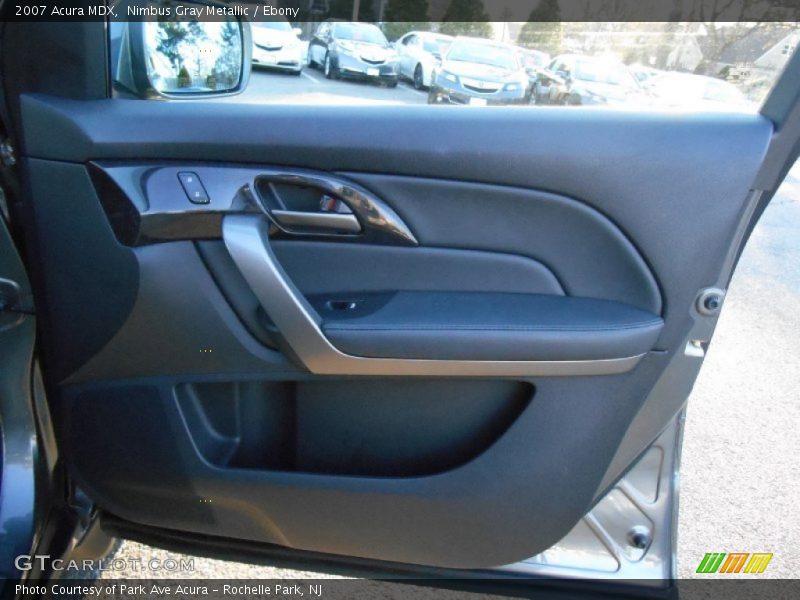 Nimbus Gray Metallic / Ebony 2007 Acura MDX
