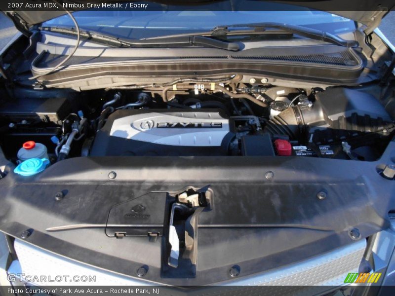 Nimbus Gray Metallic / Ebony 2007 Acura MDX