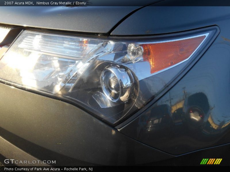 Nimbus Gray Metallic / Ebony 2007 Acura MDX