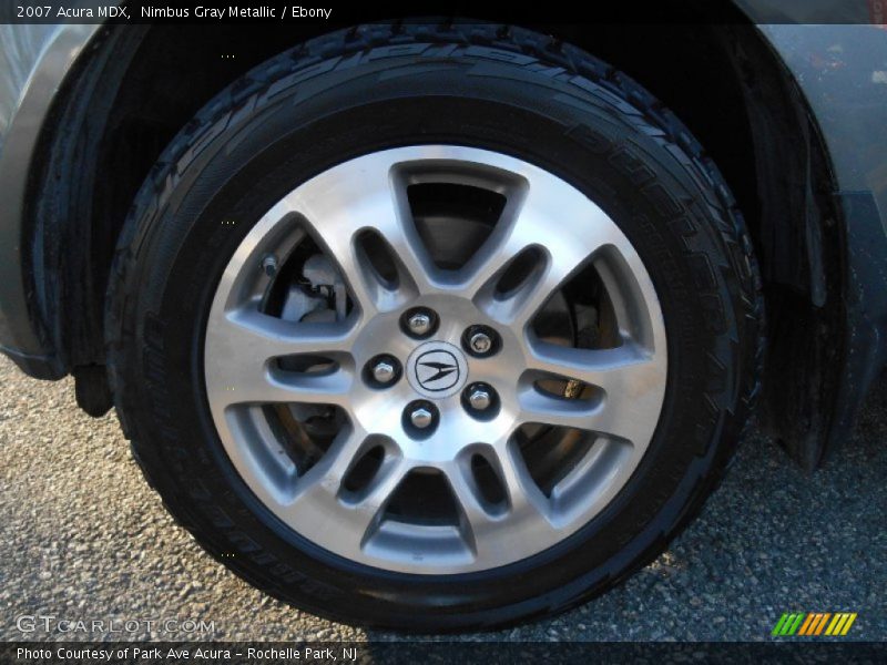 Nimbus Gray Metallic / Ebony 2007 Acura MDX