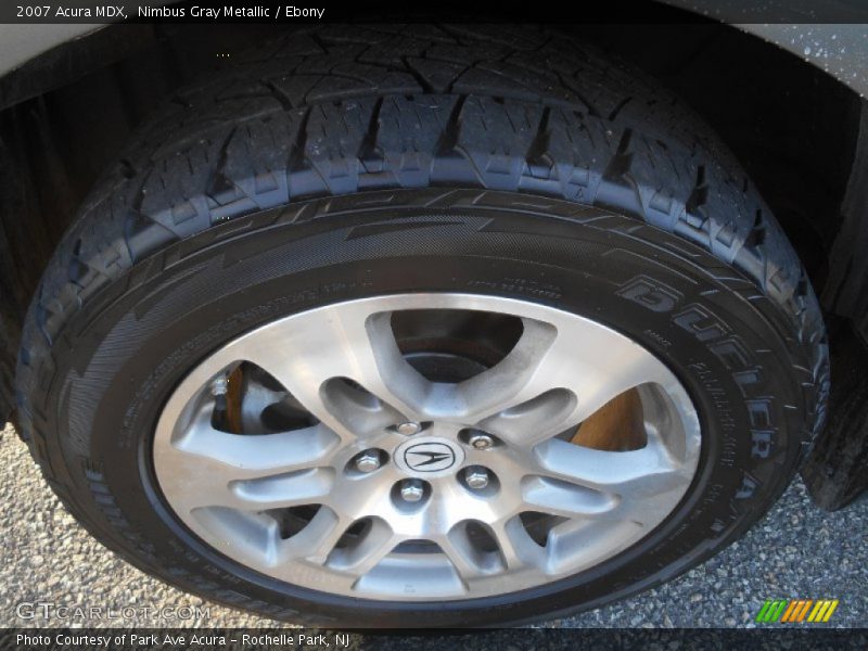 Nimbus Gray Metallic / Ebony 2007 Acura MDX