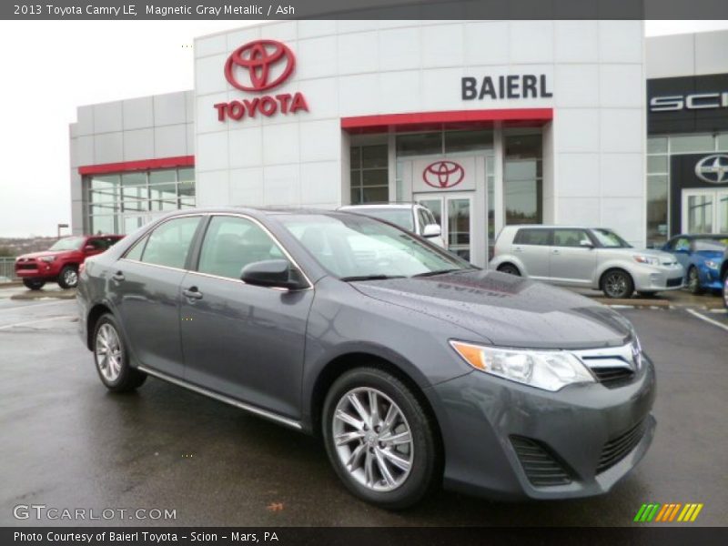 Magnetic Gray Metallic / Ash 2013 Toyota Camry LE