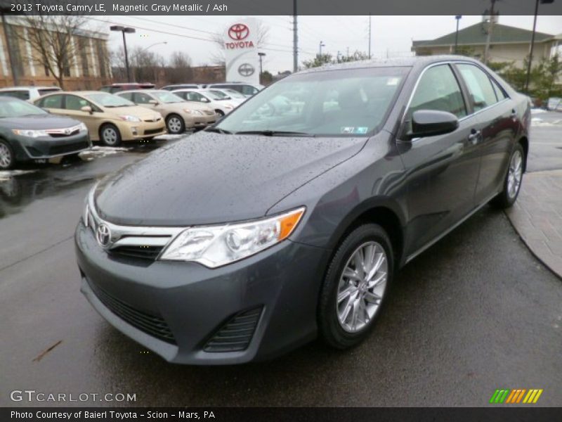 Magnetic Gray Metallic / Ash 2013 Toyota Camry LE