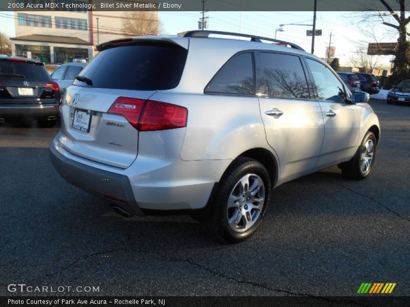Billet Silver Metallic / Ebony 2008 Acura MDX Technology