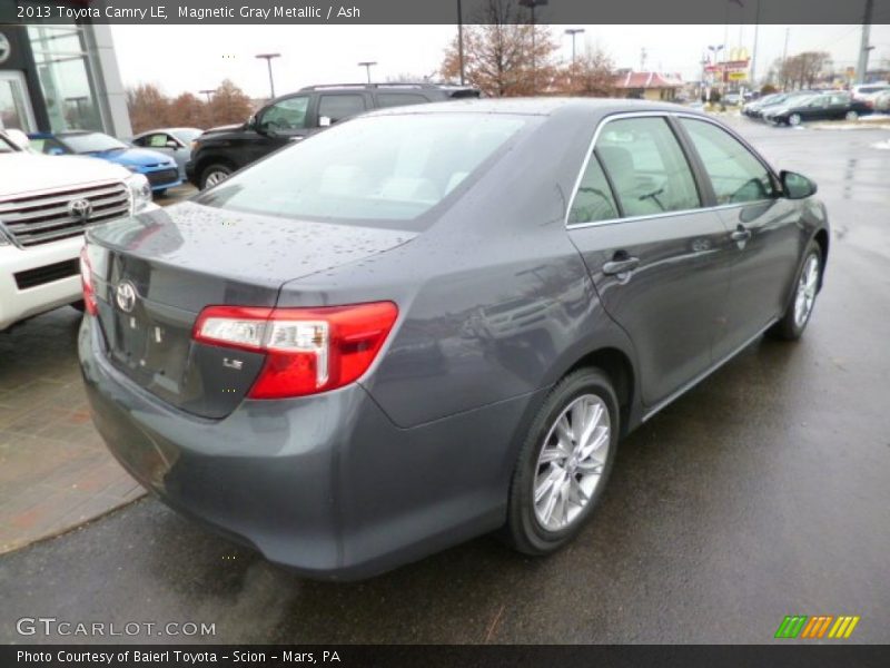 Magnetic Gray Metallic / Ash 2013 Toyota Camry LE