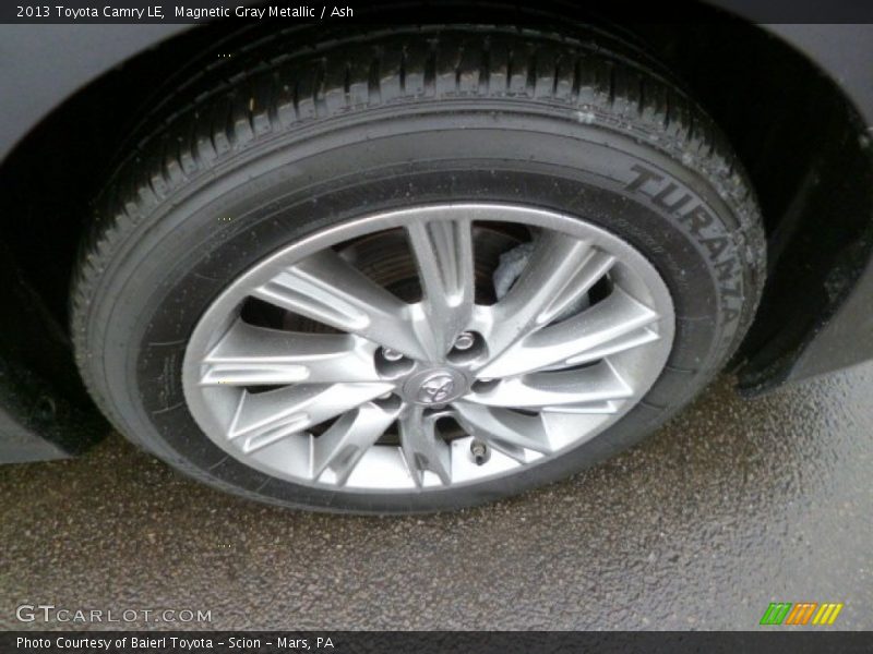 Magnetic Gray Metallic / Ash 2013 Toyota Camry LE