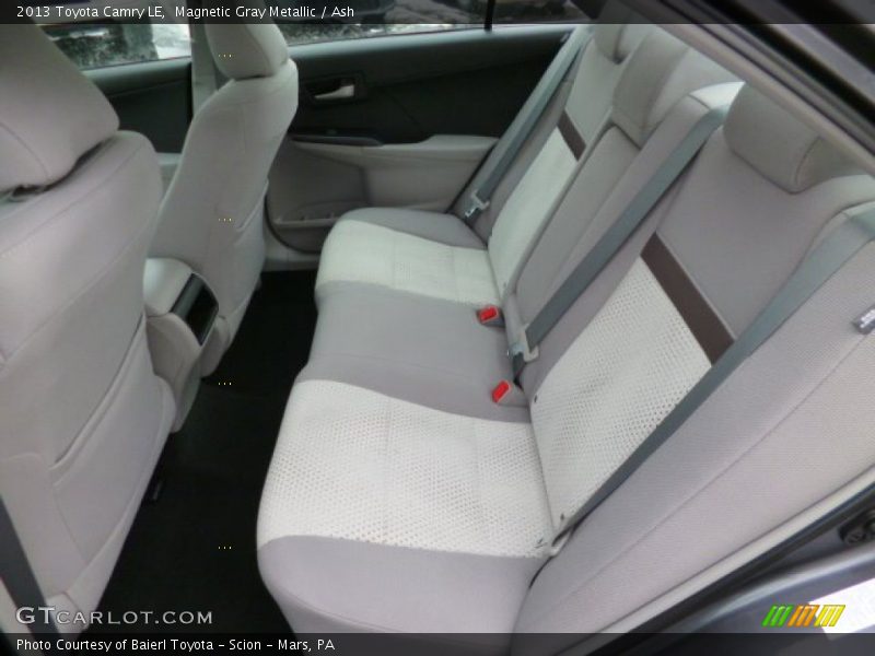 Magnetic Gray Metallic / Ash 2013 Toyota Camry LE