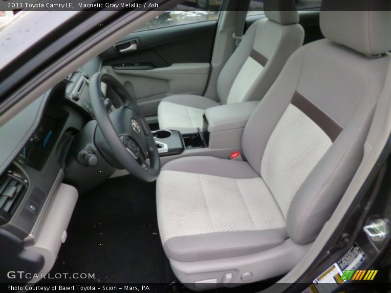 Magnetic Gray Metallic / Ash 2013 Toyota Camry LE