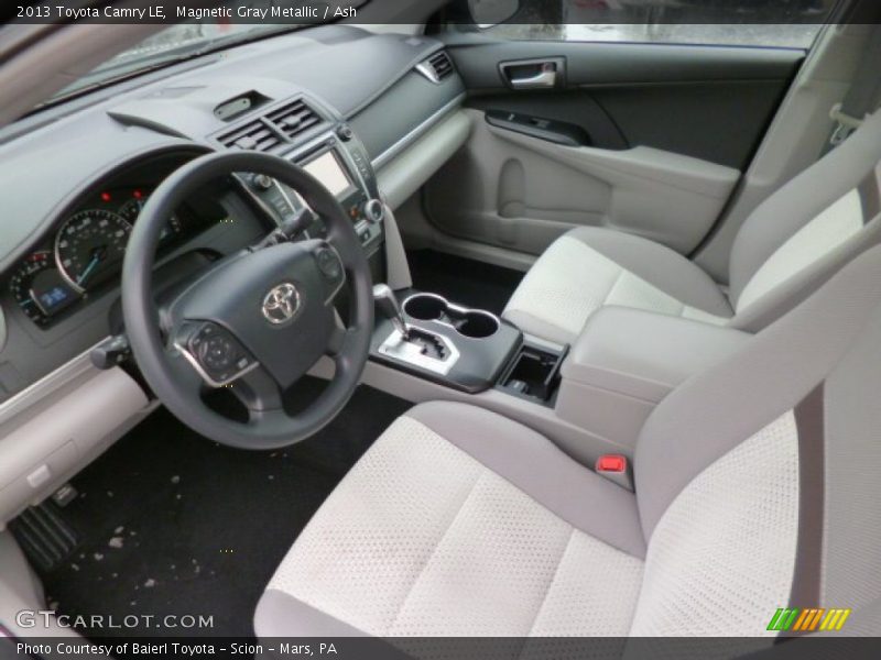 Magnetic Gray Metallic / Ash 2013 Toyota Camry LE
