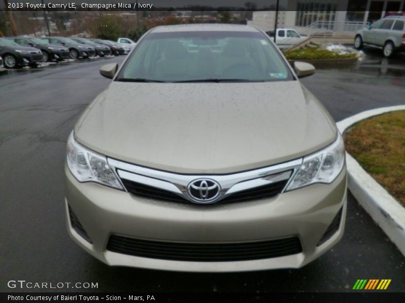 Champagne Mica / Ivory 2013 Toyota Camry LE