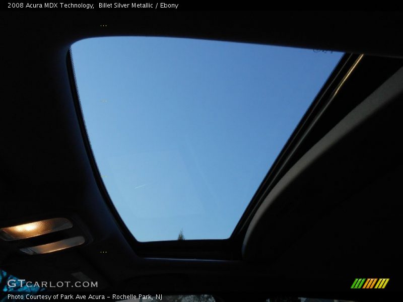 Billet Silver Metallic / Ebony 2008 Acura MDX Technology