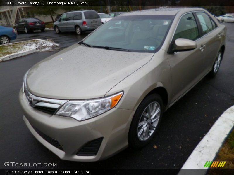 Champagne Mica / Ivory 2013 Toyota Camry LE
