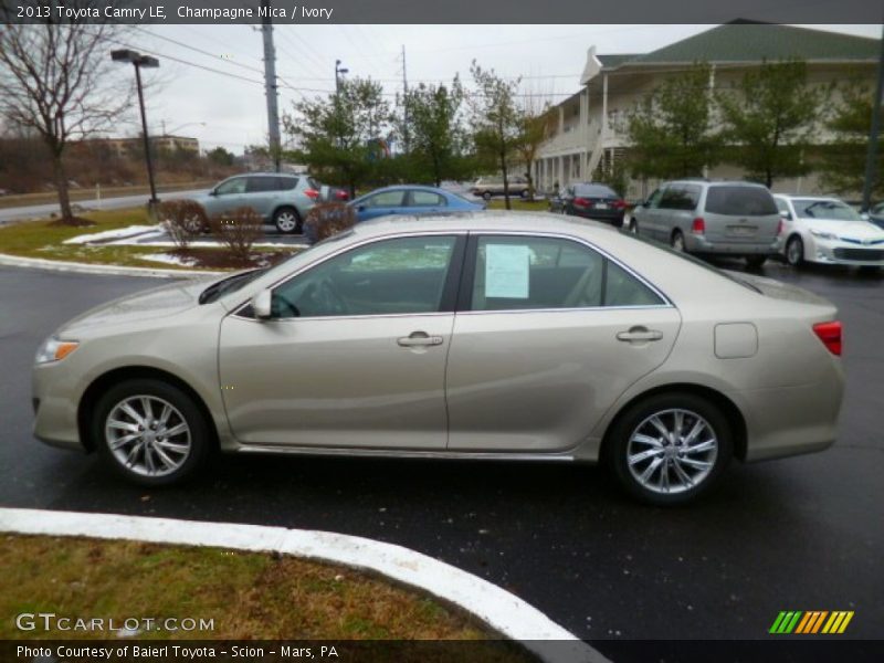 Champagne Mica / Ivory 2013 Toyota Camry LE