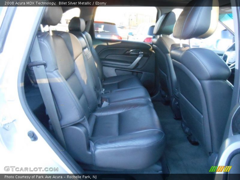 Billet Silver Metallic / Ebony 2008 Acura MDX Technology