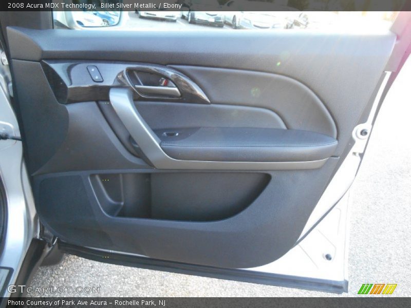 Billet Silver Metallic / Ebony 2008 Acura MDX Technology