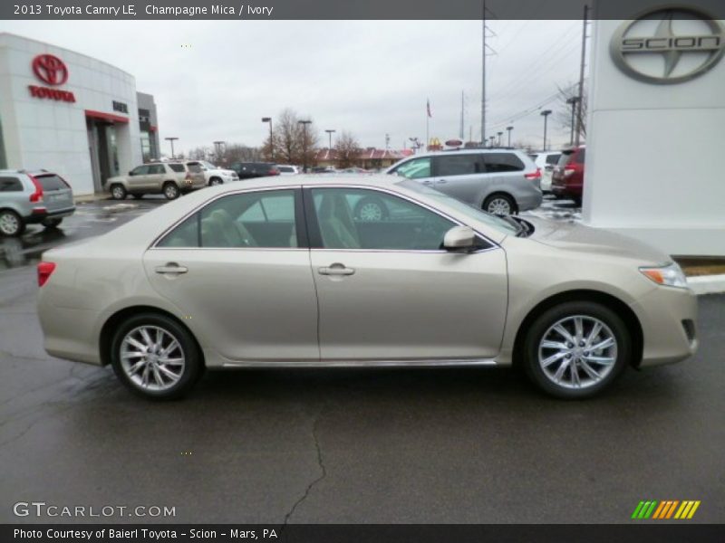 Champagne Mica / Ivory 2013 Toyota Camry LE