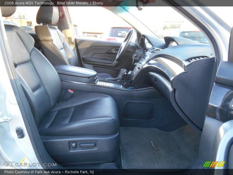 Billet Silver Metallic / Ebony 2008 Acura MDX Technology