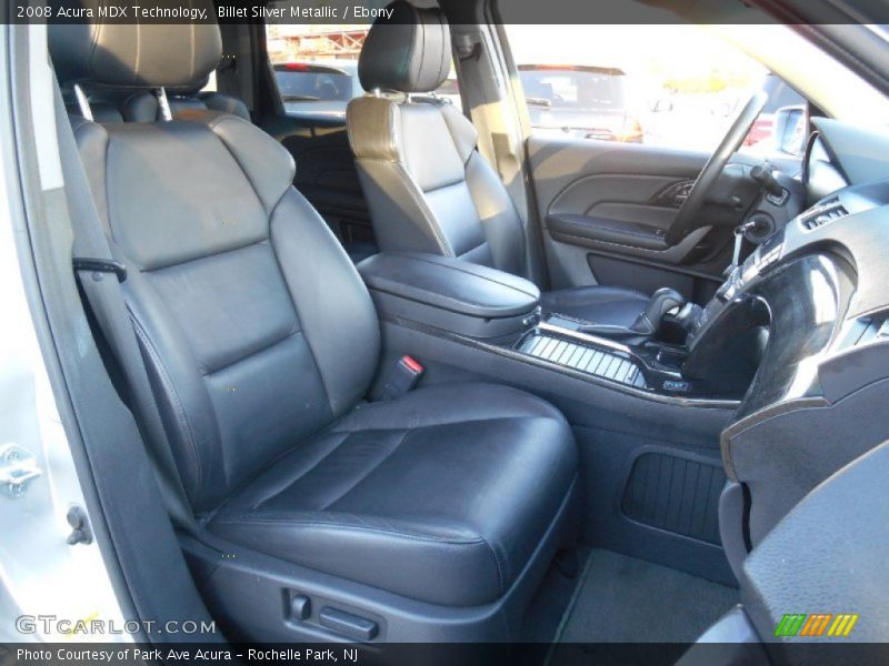 Billet Silver Metallic / Ebony 2008 Acura MDX Technology