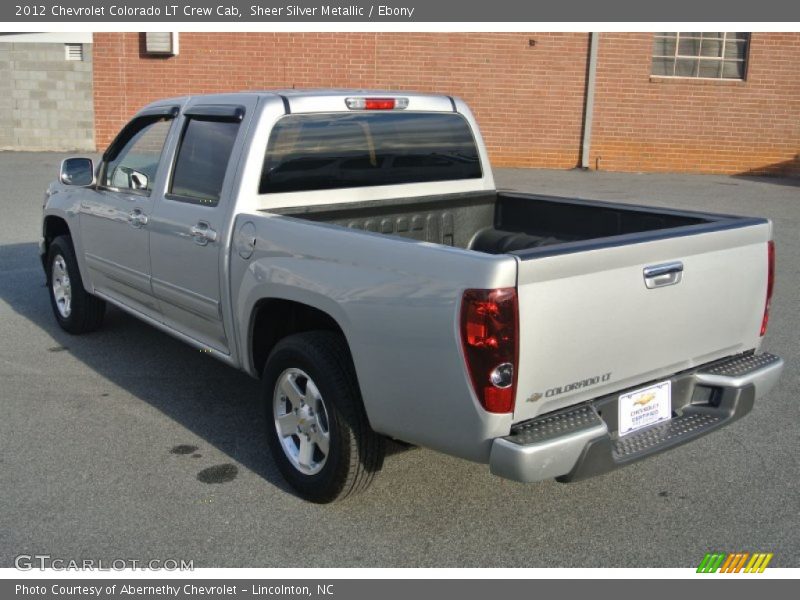 Sheer Silver Metallic / Ebony 2012 Chevrolet Colorado LT Crew Cab