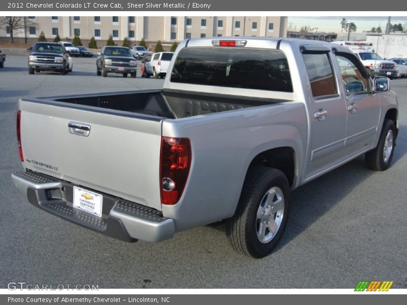 Sheer Silver Metallic / Ebony 2012 Chevrolet Colorado LT Crew Cab