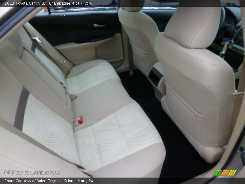 Champagne Mica / Ivory 2013 Toyota Camry LE