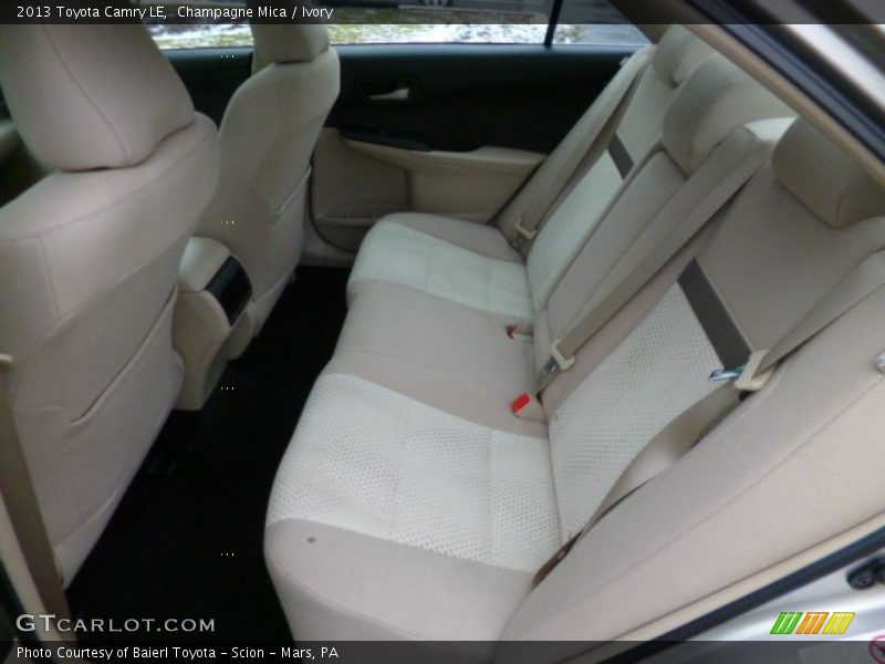 Champagne Mica / Ivory 2013 Toyota Camry LE